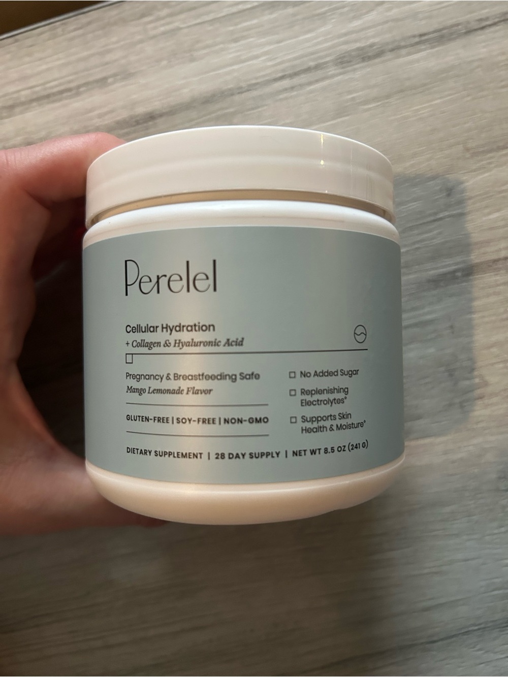 Perelel Cellular Hydration Mango Lemonade - Hydrating Women's Supplement